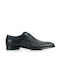 19V69 Abbigliamento Men's Leather Dress Shoes Black