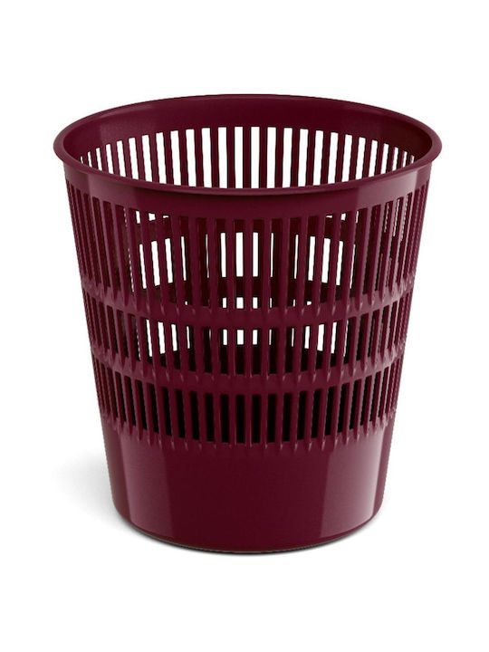 Latticed Wastebasket Erichkrause Marsala 12l Ruby