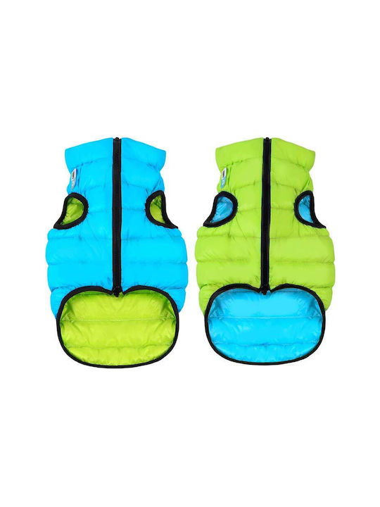 M40_waudog Airyvest Dog Jacket Reversible Blue-green