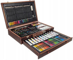 Set de colorat Lemn 38x23.5cm 128buc