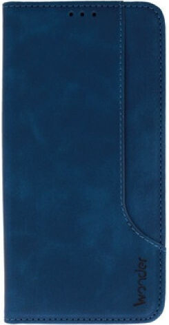 Wonder Back Cover Piele artificială / Silicon Albastru marin (Galaxy A15)