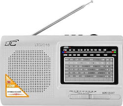 LTC Audio LXLTC2016 Επιτραπέζιο Μπαταρίας Ασημί