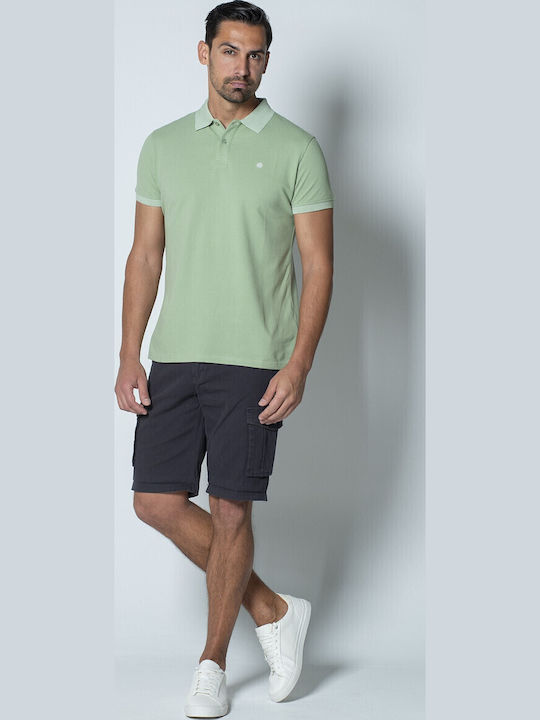 Dors Polo Short Sleeve Blouse Green