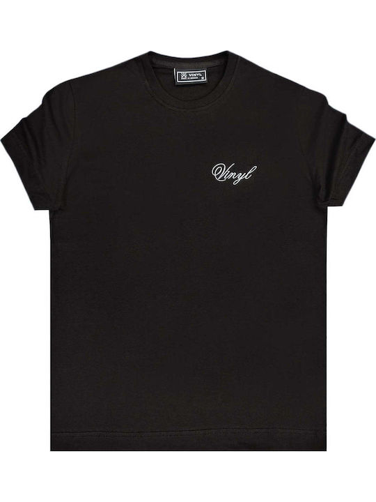 Vinyl Art Clothing Signature T-shirt Black