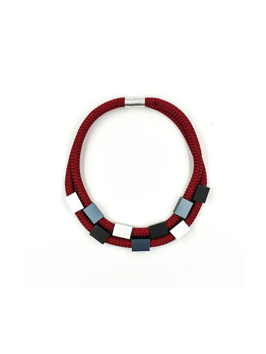 Christina Brampti Necklace Double Geometric