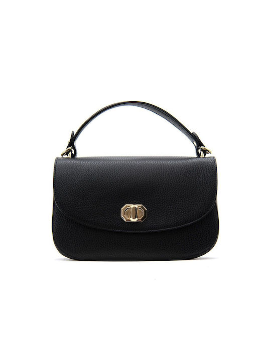 Matchbox Leather Women's Bag Hand Black