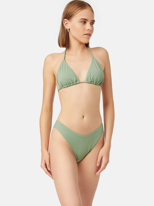 Rio V Bikini Slip Khaki