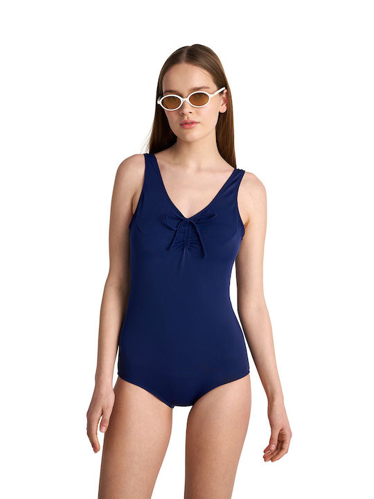 Blu4u One-Piece Swimsuit with Padding Navy Blue