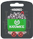 Pan Dragon I Love Poland Katowice Set of Magnet...
