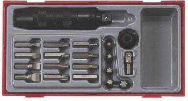 Teng Tools Screwdriver with Interchangeable Tips