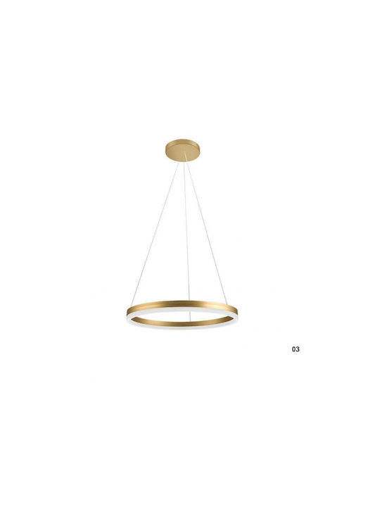 Luma Pendant Light LED with Warm White Light Bronze