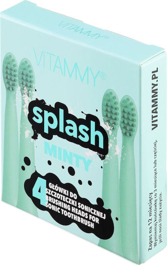 Vitammy Nelips Replacement Heads for Children's Electric Toothbrushes 4 Pieces