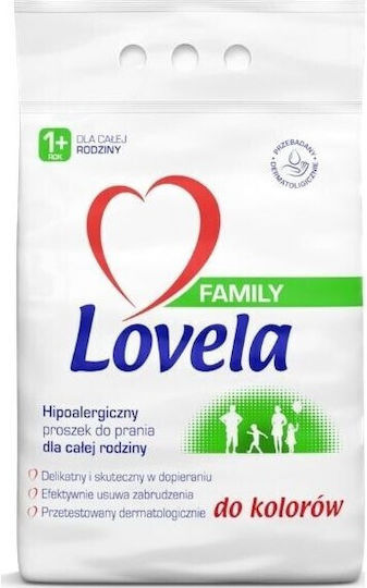 Lovela Waschmittel in Pulverform für Farbige Kleidung 2.1kg 1cm