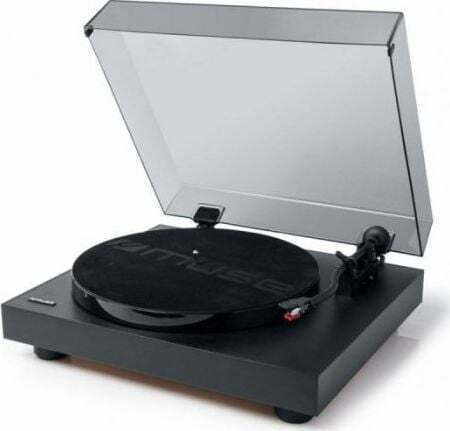 Muse Turntables with Built-in Speakers Black