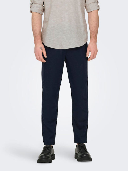 Only & Sons Панталон Тъмносин