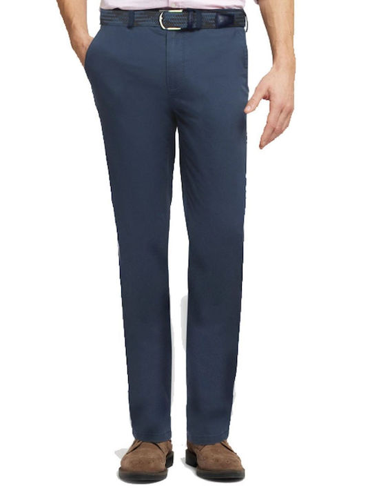 Hose Chino Elastisch in Schlanker Passform Blue
