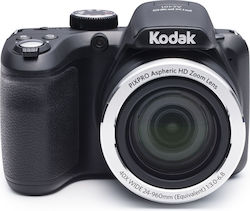 Kodak Kompakte Kamera 16MP Optischer Zoom 40x mit Bildschirmgröße 3" und Videoauflösung 1280 x 720 Pixel Schwarz