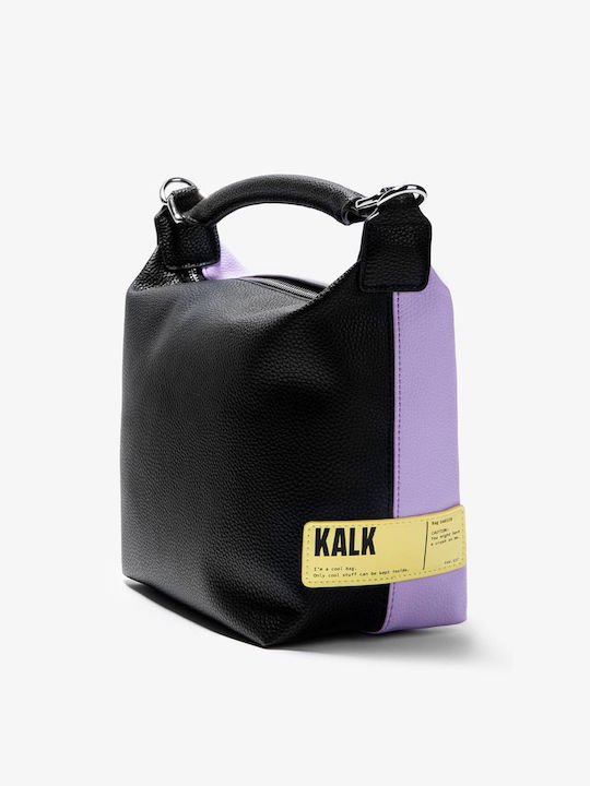 KALK Damen Tasche Schulter Schwarz