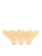Βαμβακερά Damen Slip 3Pack Beige