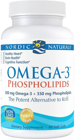 Nordic Naturals Omega-3 Phospholipids Рибено масло 60 софтджел