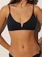 Ysabel Mora Damen Stoff-Bikinioberteil Regular Fit 82630 Schwarz