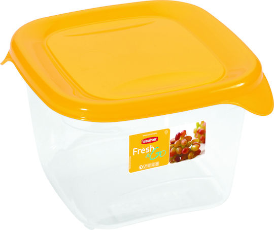 Curver Plastic Lunch Box Yellow 1200ml