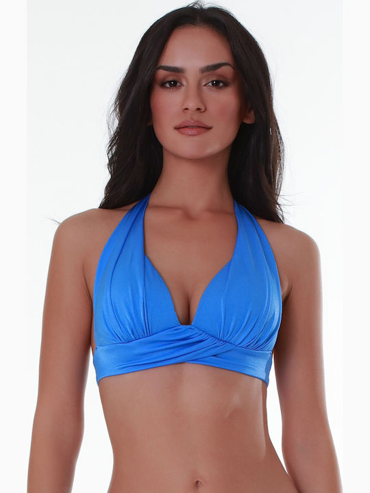 Bikini Top με Ενίσχυση Blue