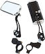 Motorcycle Mirrors 2 Pieces Gray