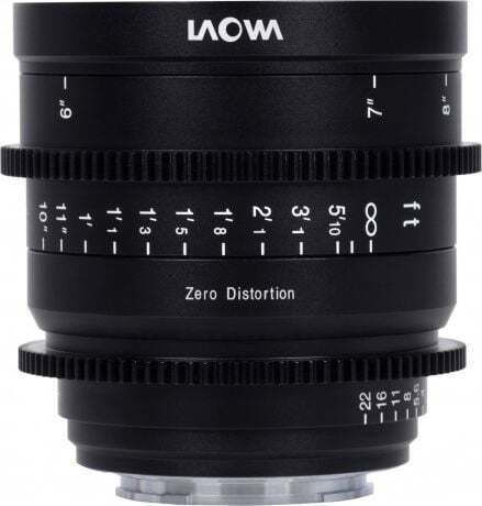 Laowa Full Frame Camera Lens Zero-D Cine Sony E 15mm F/2.1 Fixed for Sony E Mount Black