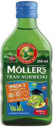 Moller's Fish Oil Suitable for Children 250ml Fruit