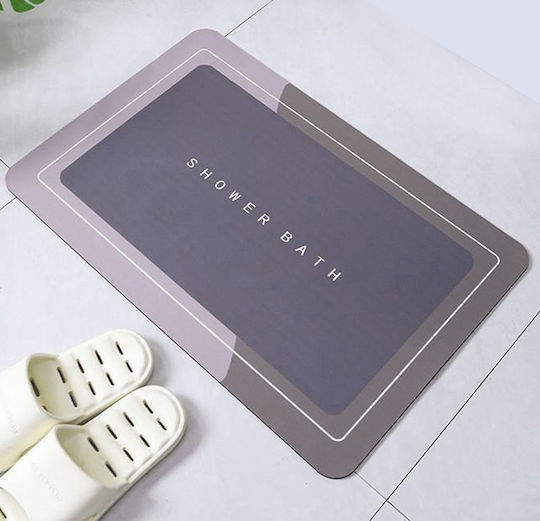 Antiderapant Covoraș de Baie ZE1AG93QWS47B Grey, Purple 60x40buc