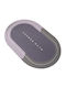 Неслизащо Бански килим Овални ZE1AG93QWS46B Grey, Purple 60x40бр