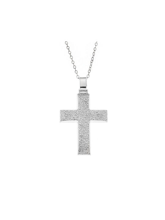 Senza Herren Kreuz aus Silber