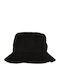 Flexfit Fabric Women's Bucket Hat Black