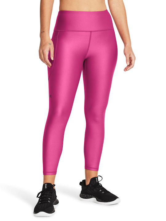 Under Armour Frauen Capri Leggings Hochgeschnitten Rosa