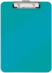 Leitz Clipboard with Clamp Conference for Paper A4 Turquoise 1pcs