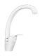 Invena Grey Countertop Kitchen Faucet
