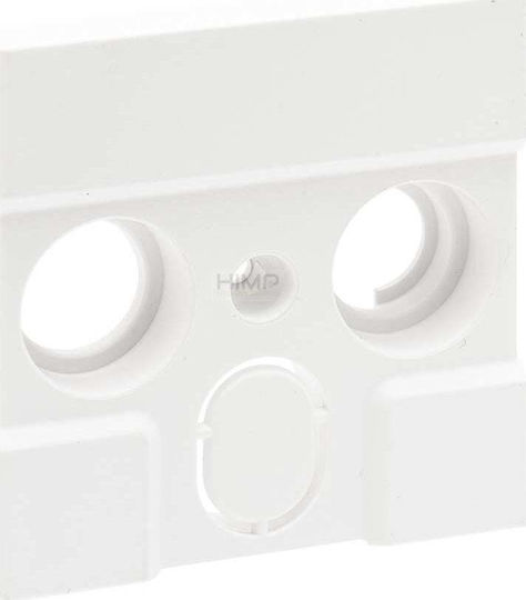 Legrand Niloe Μετώπη Πρίζας TV-Κεραίας σε Λευκό Χρώμα 863184