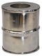 Candle Holder Metal in Silver Color 8.5x9.5cm 1pcs