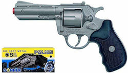 Gonher Metal Police Revolver 8 Cartridges 239861