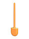 Kunststoff Badezimmer Toilettenbürste Orange