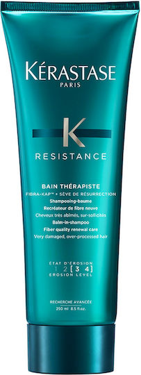 Kérastase Resistance Bain Therapiste Σαμπουάν Αναδόμησης/Θρέψης για Ταλαιπωρημένα Μαλλιά 250ml