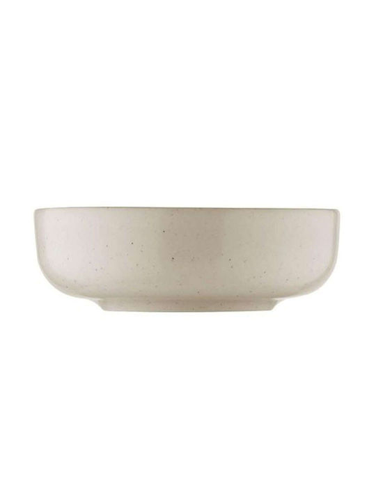 Kutahya Porselen Serving Bowl Round made of Porcelain Beige with Diameter 15cm