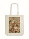 Skona Ting Cotton Shopping Bag in Beige Color