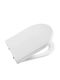 Roca Bidet Plastic Soft Close Toilet Seat White