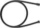 KFA Shower Hose Black 150cm