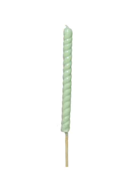 Kaemingk Decorative Candle Taper Green 50cm