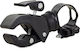 Ajustable Bike Mount Zola Clips D16-46mm Flashlight 20-35mm Frame Black