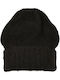 Beanie Unisex Beanie with Rib Knit in Black color