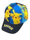 Disney Palarie Copii Jockey Tesatura Pokemon Albastru